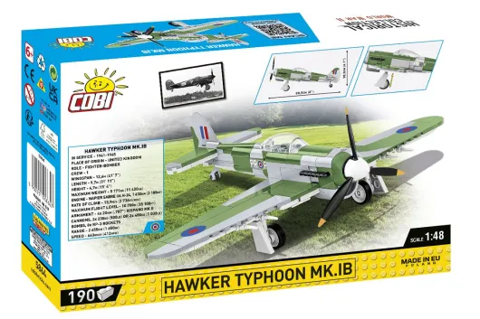 COBI Klemmbausteine Flugzeug Hawker Typhoon - 190 Teile
