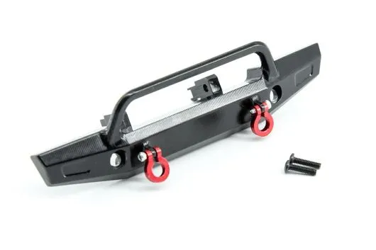 RC Crawler Scalezubehör 1/18 CNC-Aluminium-Frontstoßstange für TRX-4M Defender