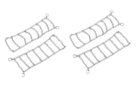 RC Crawler Scalezubehör Schneeketten 4Stück für TRX-4M Defender 1/18