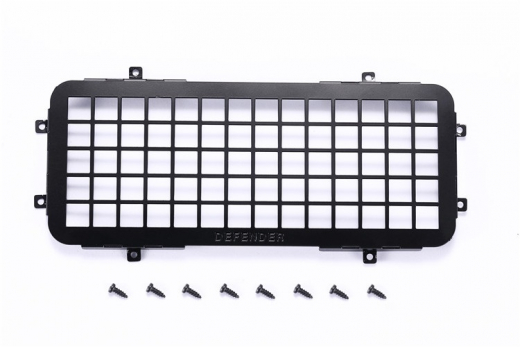RC Crawler Scalezubehör 1/18 Heck- und Seitenfenster-Gitter aus Metall für TRX-4M Defender