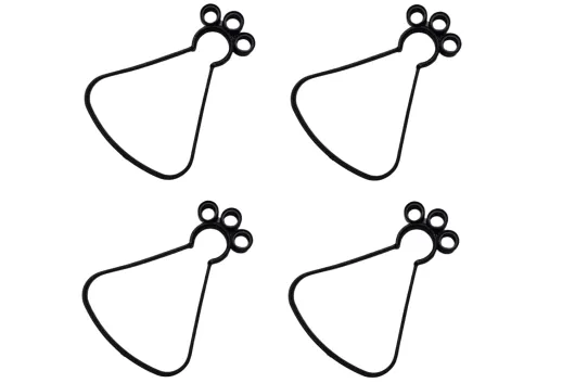 DF Models Ersatzteile Rotorschützer Propellerschützer Set für 4Stück SkyWatcher 5in1 DIY Block-Drone RTF