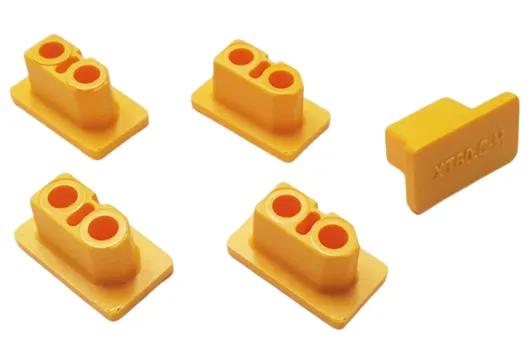 Abdeckkappen für XT60 Stecker 5Stück in gelb
