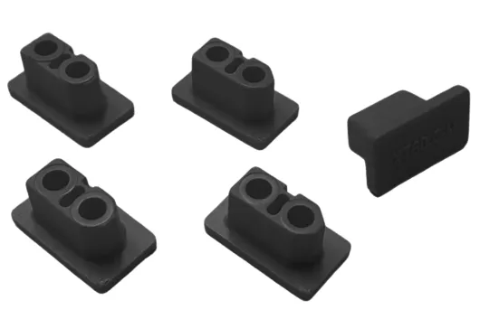 Abdeckkappen für XT60 Stecker 5Stück in schwarz