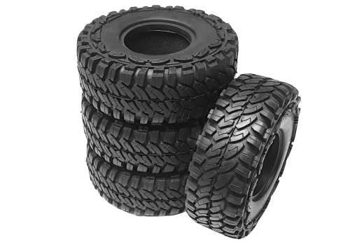 RC Crawler Scalezubehör 1/10 1,9 Zoll Reifen 114x42mm 4Stück