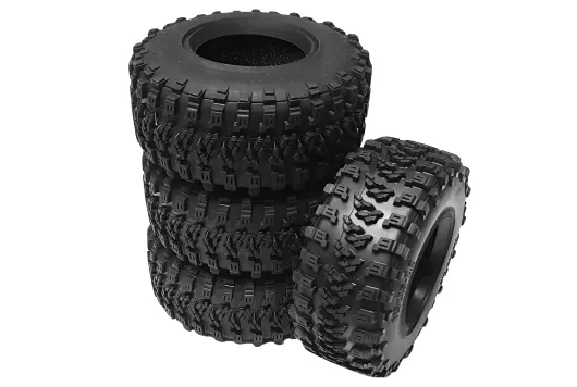 RC Crawler Scalezubehör 1/10 2,2 Zoll Reifen 115x45mm 4Stück