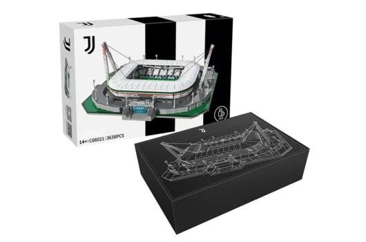 CaDa Klemmbausteine - Fußballstadion Juventus Stadium / Allianz Stadium - 3638 Teile