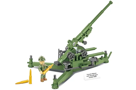 COBI Klemmbausteine Artillerie 90mm French Anti-Aircraft - 217 Teile