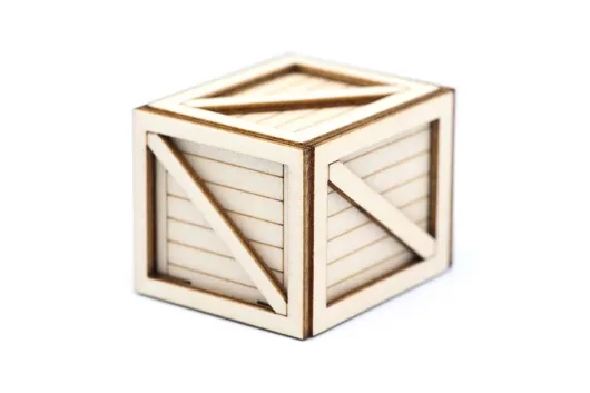 RC Crawler Scalezubehör 1/18 Holzkiste ca. 32x38x29mm 1Stück