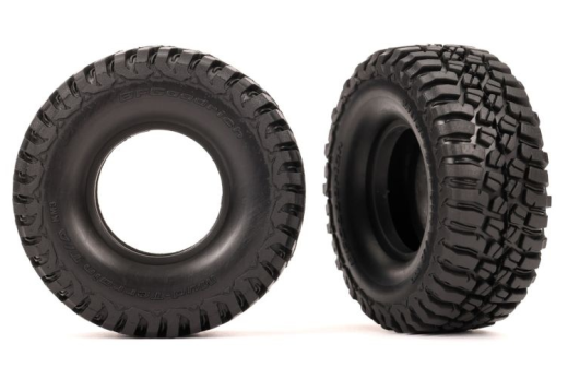 Traxxas Tuning BFGoodrich Mud-Terrain T/A KM3 1,0 Reifen 2Stück für TRX-4M 1/18