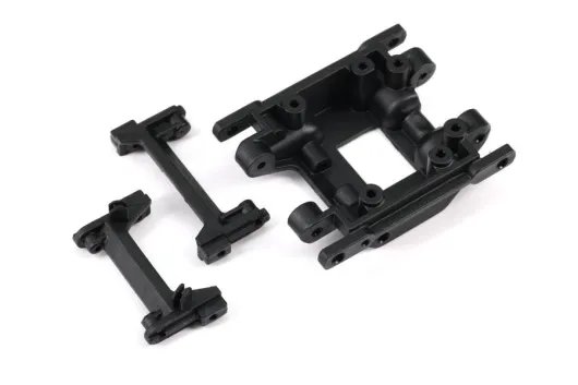 Traxxas Ersatzteile Bumper-Halter vorne hinten mit Bodenschutzplatte für TRX-4M 1/18