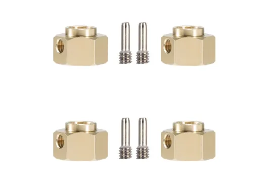 Radmitnehmer aus Messing 9mm 4Stück für TRX-4