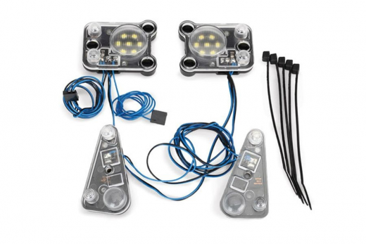 Traxxas Tuning LED Scheinwerfer und Rücklicht Kit (benötigt TRX8028) für TRX-4 1/10