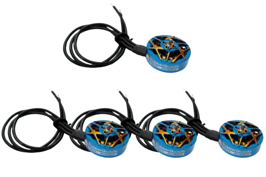 RubberQuads 3-5 Brushless FPV Motor SET 1604 mit 4040KV für 3,5Zoll Rahmen 4Stück
