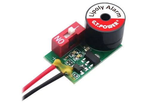 GTPower Lipo Alarm 2-3S