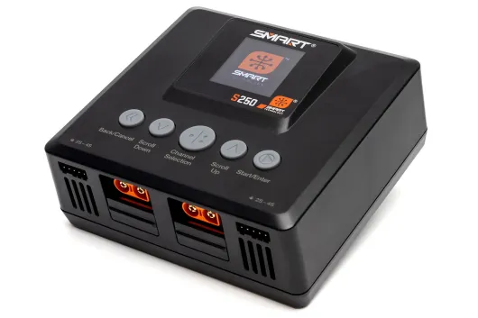 Spektrum S250 Ladegerät G2 Smart Charger 1-4S AC 230V 2x50Watt