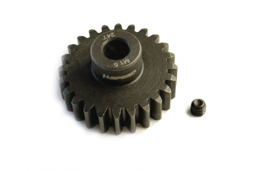 HSP Stahlritzel 24 Zähne Modul 1,5 für 8mm Welle