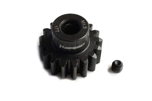 HSP Stahlritzel 17 Zähne Modul 1,5 für 8mm Welle