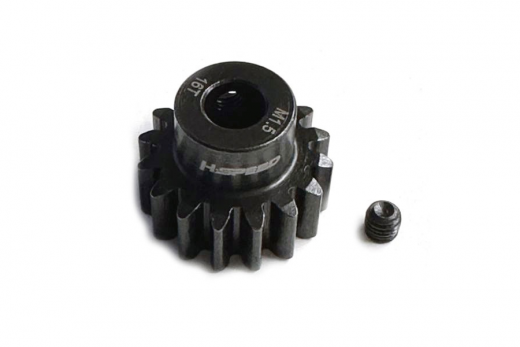 HSP Stahlritzel 16 Zähne Modul 1,5 für 8mm Welle