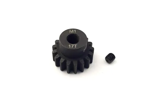 HSP Stahlritzel 17 Zähne Modul 1 für 5mm Welle
