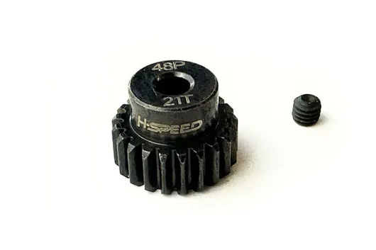 HSP Stahlritzel 21 Zähne 48dp für 3,175mm Welle