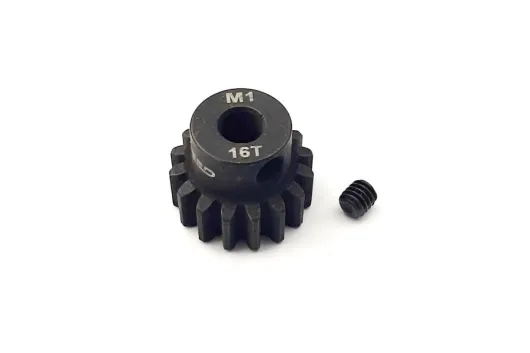 HSP Stahlritzel 16 Zähne Modul 1 für 5mm Welle