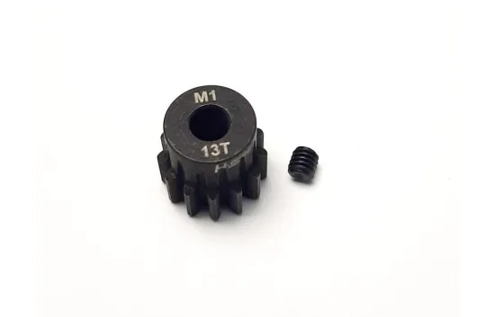 HSP Stahlritzel 13 Zähne Modul 1 für 5mm Welle