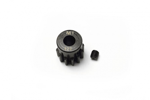 HSP Stahlritzel 12 Zähne Modul 1 für 5mm Welle