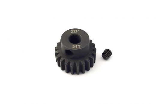 HSP Stahlritzel 21 Zähne 32dp für 5mm Welle