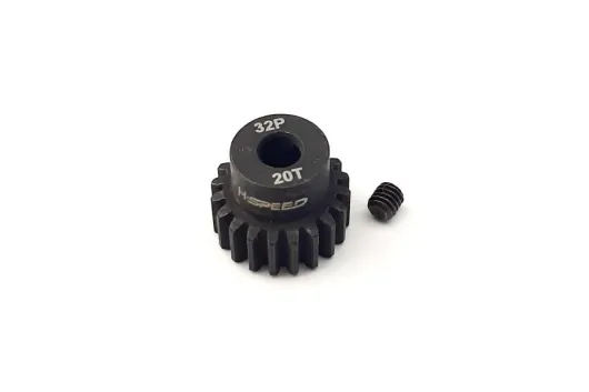 HSP Stahlritzel 20 Zähne 32dp für 5mm Welle