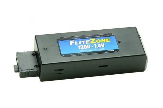 FliteZone LiPo Akku 2S 7,4V 1200mAh für Hughes MD500