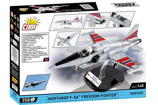 COBI Klemmbausteine Flugzeug Northrop F-5E Freedom Fighter - 358 Teile