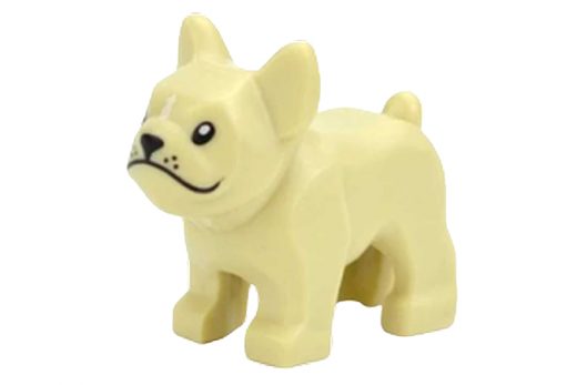 Klemmbausteine Tier Hund Bulldogge