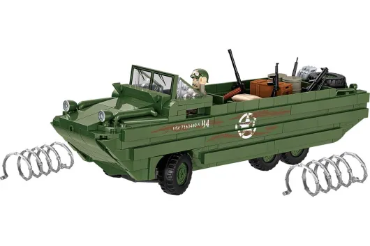 COBI Klemmbausteine Auto DUKW Amphibia D-Day - 508 Teile