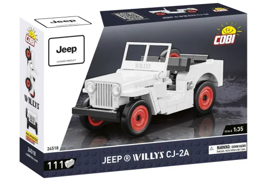 COBI Klemmbausteine Auto Willys Jeep CJ-2A WH - 111 Teile