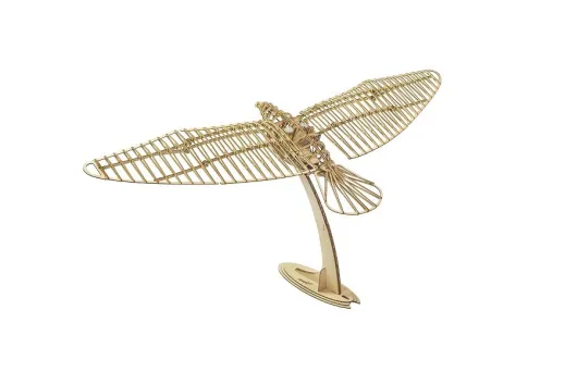 Lasercut Holzbausatz Funktionsmodell Mechanische Taube 257 Teile