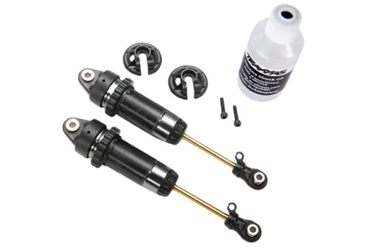 Traxxas Tuning GTR Dämpfer XXL gehärtet mit Teflon und Tin beschichtet 2Stück für Ford, Rustler, Slash und Stampede 1/10