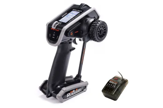 Spektrum RC Car Sender DX6 Rugged 6-Kanal DSMR Sender mit SR515 Empfänger