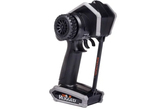 Spektrum RC Car Sender DX6 Rugged 6-Kanal DSMR Sender mit SR515 Empfänger