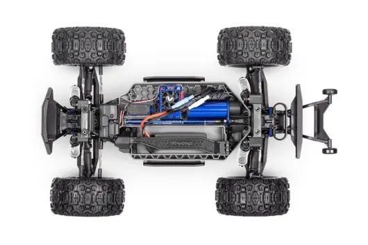 Traxxas Stampede 4x4 VXL HD Blau 1/10 Monster-Truck RTR Brushless, ohne Akku oder Lader