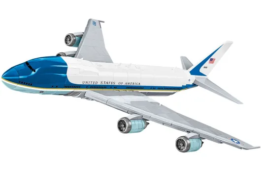 COBI Klemmbausteine Flugzeug Boeing 747 Air Force One - 1087 Teile
