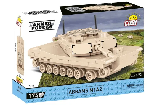 COBI Klemmbausteine Panzer Abrams M1A2 - 174 Teile