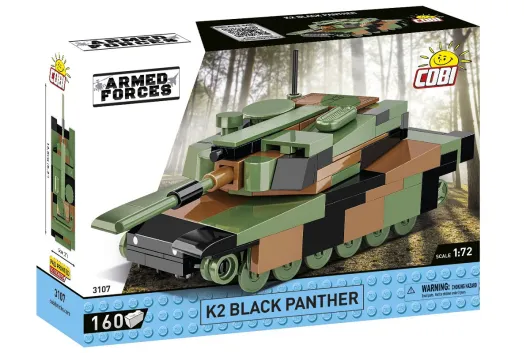 COBI Klemmbausteine Panzer K2 Black Panther - 160 Teile