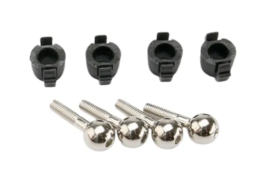Traxxas Ersatzteile Pivot-Kugeln 4Stück für E-Revo und Slash 1/16