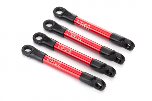 Traxxas Tuning Aluminium Schubstangen 6061-T6 in Rot 4Stück für Slash 1/16