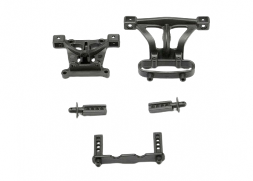 Traxxas Ersatzteile Karosserie-Halter vorne hinten für E-Revo und Slash 1/16