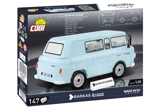 COBI Klemmbausteine Auto Barkas B1000 - 147 Teile