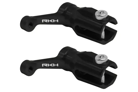 Rakonheli Hauptblatthalter Set CNC aus Aluminium in schwarz für Blade InFusion 120