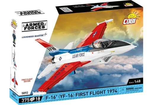 COBI Klemmbausteine Flugzeuge 1974 F-16 First Flight Edition - 375 Teile