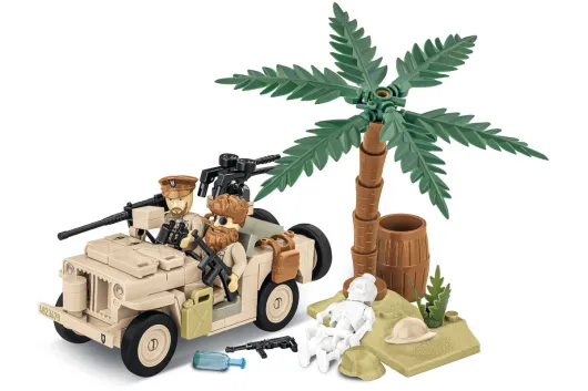 COBI Klemmbausteine Autos Willys MB SAS - 180 Teile
