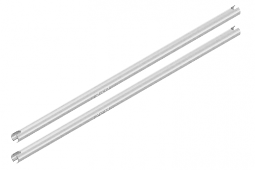 Rakonheli Heckrohr CNC Aluminium silber für Blade InFusion 120